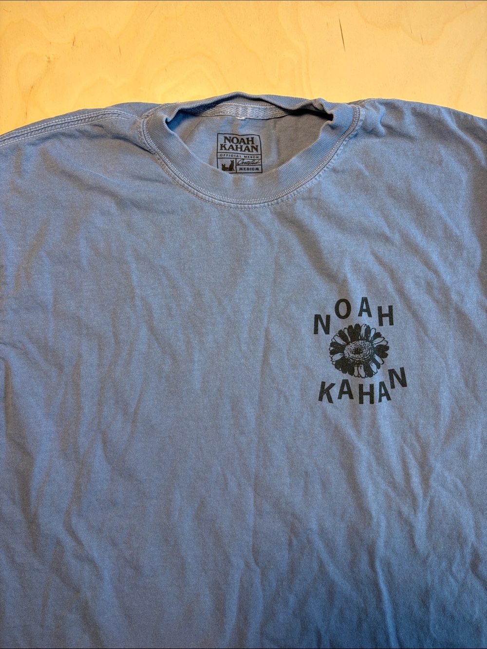 Noah Kahan T-shirt - blue - medium